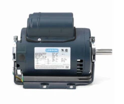 100802.00 Leeson 1/2 Hp 1800 RPM 115V 56 Frame (Resilient Base) ODP 1-Phase Instant Reversing Motor -Electric Motor Warehouse Store 02 side 30146.1646841792
