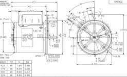 O012 Marathon 1/5 Hp (1 Speed) 115/230V 3450 RPM 48N Frame Cap Start Oil Burner Motor 7 O012 Marathon 1/5 Hp (1 Speed) 115/230V 3450 RPM 48N Frame Cap Start Oil Burner Motor -Electric Motor Warehouse Store 12 line 18551.1633977330