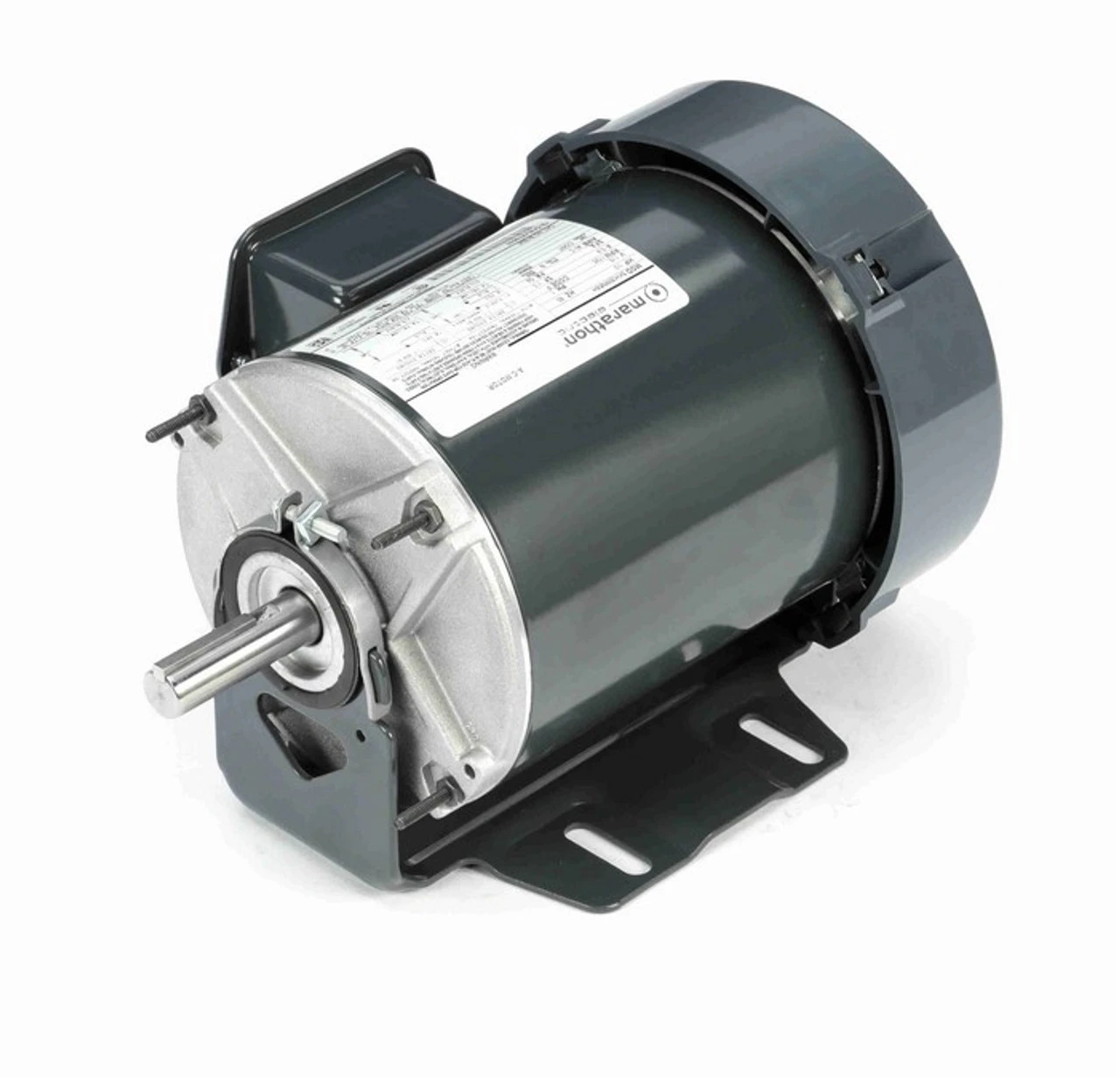 B1504 Marathon 1/3 Hp (1 Speed) 115V 1800 RPM TEFC 56 Frame Split Phase Resilient Base Motor 2 B1504 Marathon 1/3 Hp (1 Speed) 115V 1800 RPM TEFC 56 Frame Split Phase Resilient Base Motor - Image 2