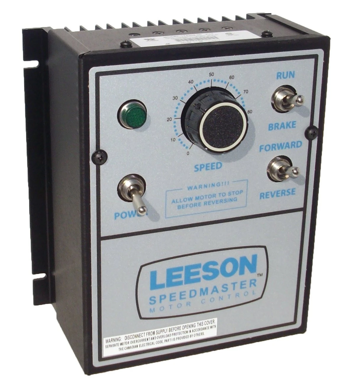 174308.00 Leeson | DC Motor Control 174308 - NEMA 1 - 90/180VDC, 1/8 Hp To 2 Hp Reversing 1 174308.00 Leeson | DC Motor Control 174308 - NEMA 1 - 90/180VDC, 1/8 Hp To 2 Hp Reversing