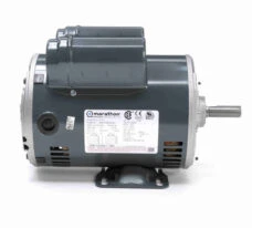 C177A Marathon 3/4 Hp 115/208-230V 1800 RPM ODP 56 Frame Cap Start/Run Motor -Electric Motor Warehouse Store 177 side 88694.1638213318