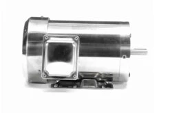 191417.00 Leeson 1 Hp 1200 RPM 208-230/460V 56HC Frame (Rigid Base) TEFC 3-Phase All-Stainless Wash-Down Motor 5 191417.00 Leeson 1 Hp 1200 RPM 208-230/460V 56HC Frame (Rigid Base) TEFC 3-Phase All-Stainless Wash-Down Motor -Electric Motor Warehouse Store 17 side 65862.1644253185