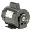6309 Nidec 1/2 Hp 1800 RPM 100-120/200-240V 5.6" Dia. (Base) 1-Speed ODP Belt Drive Motor