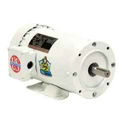 WD7P2DC Nidec 7 1/2 Hp 1800 RPM 213TC Frame (Rigid Base) 208-230/460V TEFC 3-Phase Washdown Motor