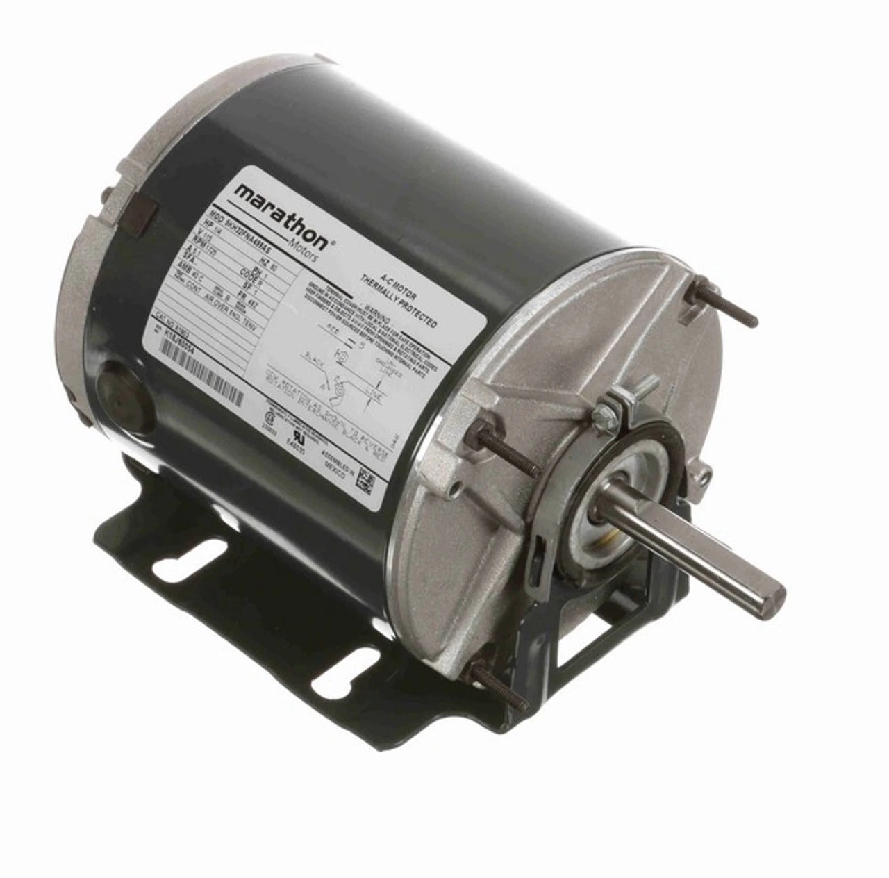 X1903 Marathon 1/4 Hp 1800 RPM 115V TENV 48Z Frame Split-Phase Farm Motor 1 X1903 Marathon 1/4 Hp 1800 RPM 115V TENV 48Z Frame Split-Phase Farm Motor