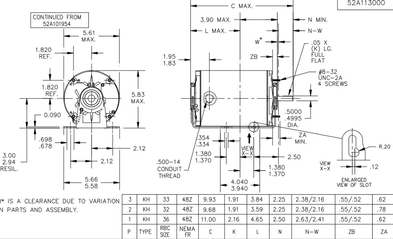 X1903 Marathon 1/4 Hp 1800 RPM 115V TENV 48Z Frame Split-Phase Farm Motor 4 X1903 Marathon 1/4 Hp 1800 RPM 115V TENV 48Z Frame Split-Phase Farm Motor - Image 4