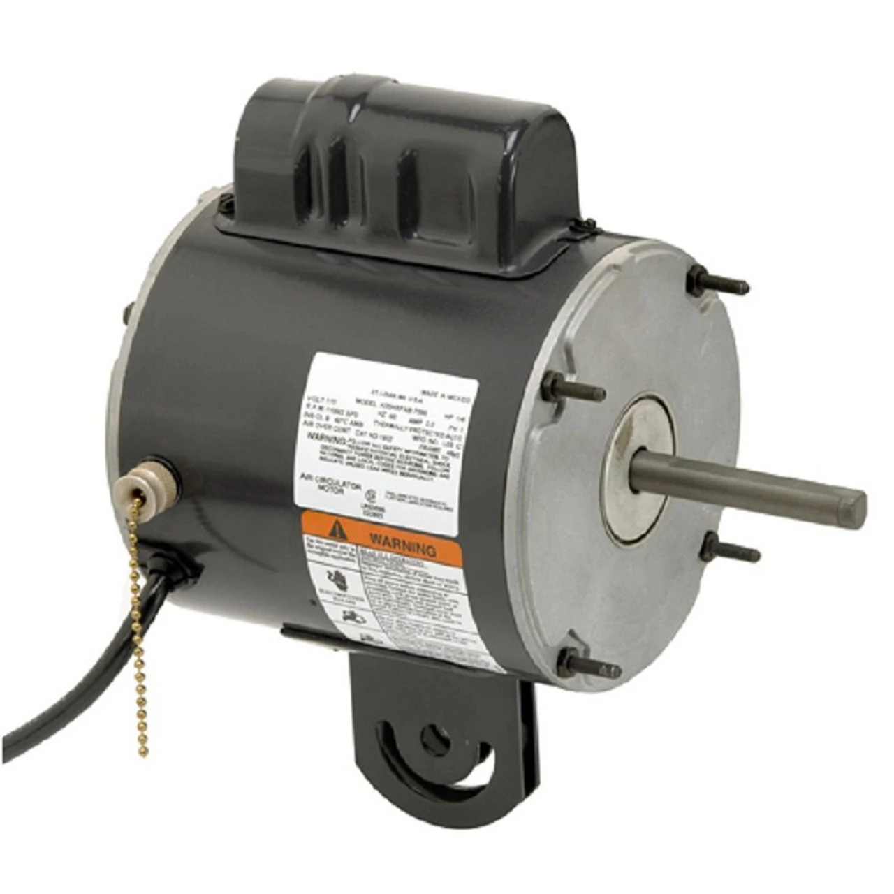 1940 Nidec | 1/2 Hp 825 RPM 1-Speed 115V; 5.6" Yoke Mount Fan Motor 1 1940 Nidec | 1/2 Hp 825 RPM 1-Speed 115V; 5.6" Yoke Mount Fan Motor