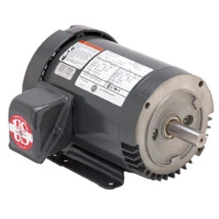 U1P3GC Nidec 1 Hp 1200 RPM 145TC Frame 575V TEFC 3-Phase Electric Motor