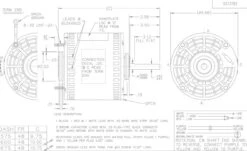 X211 Marathon 1 Hp 208-230V 1625 RPM (2 Speed) OPAO 48Y Frame Blower Motor -Electric Motor Warehouse Store 211 line 67032.1627482442
