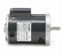 O215 Marathon 3/4 Hp (1 Speed) 115/208-230V 3450 RPM ODP 56C Frame Cap Start Oil Burner Motor -Electric Motor Warehouse Store 215 side 60967.1634151792
