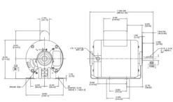 C226 Century 1/3 Hp (1 Speed) 115/208-230V 1800 RPM Open 56 Frame Cap Start Resilient Base Motor 7 C226 Century 1/3 Hp (1 Speed) 115/208-230V 1800 RPM Open 56 Frame Cap Start Resilient Base Motor -Electric Motor Warehouse Store 226 line 68882.1632927643