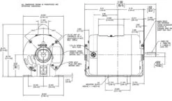 C231 Century 1/3 Hp (1 Speed) 115/208-230V 1200 RPM Open 56 Frame Cap Start Resilient Base Motor -Electric Motor Warehouse Store 231 line 21565.1632928938