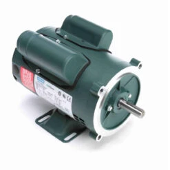 E103023.00 Leeson 1/3 Hp 1800 RPM 115/230V 56C Frame ODP Rigid-Base C-Face Motor