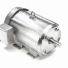 140825.00 Leeson 7 1/2 Hp 3600 RPM 230/460V 213TC Frame (Rigid Base) TEFC 3-Phase Premium-Stainless Wash-Down Motor