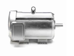 140825.00 Leeson 7 1/2 Hp 3600 RPM 230/460V 213TC Frame (Rigid Base) TEFC 3-Phase Premium-Stainless Wash-Down Motor -Electric Motor Warehouse Store 25 side 74630.1644433387