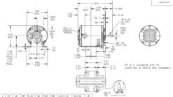 B306 Marathon 1/2 Hp (1 Speed) 115V 1800 RPM ODP 48Y Frame Resilient Base Blower Motor -Electric Motor Warehouse Store 306 line 03544.1630598135