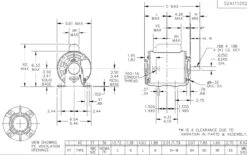 B319 Marathon 3/4 Hp (1 Speed) 115/208-230V 1800 RPM ODP 56 Frame Cap Start Resilient Base Motor 7 B319 Marathon 3/4 Hp (1 Speed) 115/208-230V 1800 RPM ODP 56 Frame Cap Start Resilient Base Motor -Electric Motor Warehouse Store 319 line 53360.1632324603