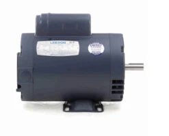 110232.00 Leeson 2 Hp 3600 RPM 115/230V 56 Frame (Rigid Base) ODP 1-Phase Compressor Motor -Electric Motor Warehouse Store 32 side 49033.1646679465
