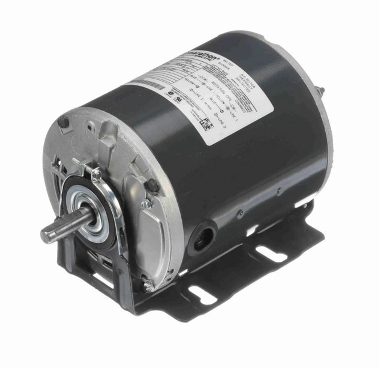 B400 Marathon 1/3 Hp 1-speed 115V 1800 RPM DPAO 48 Frame (resilient Base) Attic Fan Motor 2 B400 Marathon 1/3 Hp 1-speed 115V 1800 RPM DPAO 48 Frame (resilient Base) Attic Fan Motor - Image 2