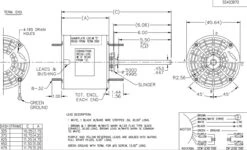 X413 Marathon 1/3 Hp 208-230V 1075 RPM TEAO 48Z Frame Condenser Fan Motor -Electric Motor Warehouse Store 413 line 13475.1625851849