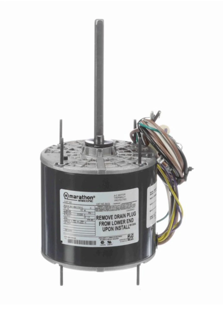 X414 Marathon 1/2 Hp 208-230V 1075 RPM TEAO 48Z Frame Condenser Fan Motor 1 X414 Marathon 1/2 Hp 208-230V 1075 RPM TEAO 48Z Frame Condenser Fan Motor