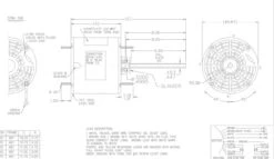 X414 Marathon 1/2 Hp 208-230V 1075 RPM TEAO 48Z Frame Condenser Fan Motor 5 X414 Marathon 1/2 Hp 208-230V 1075 RPM TEAO 48Z Frame Condenser Fan Motor -Electric Motor Warehouse Store 414 line 55781.1626105509