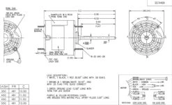 X430 Marathon 1/4 Hp 208-230V 1075 RPM TEAO 48Y Frame Condenser Fan Motor -Electric Motor Warehouse Store 430 line 54117.1625767292