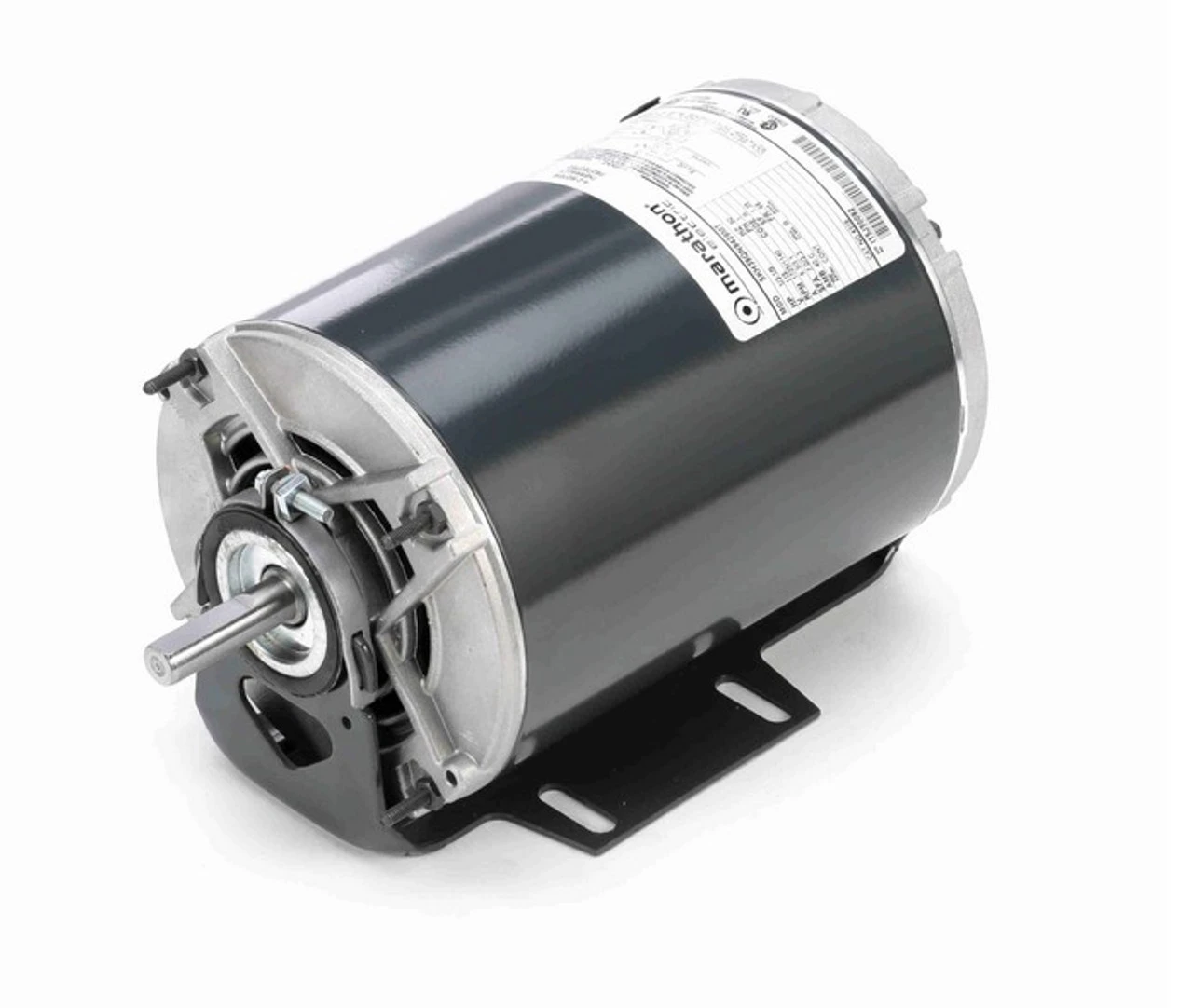 4319 Marathon 1/3 Hp (2 Speed) 115V 1800/1200 RPM ODP 48 Frame Resilient Base Blower Motor 2 4319 Marathon 1/3 Hp (2 Speed) 115V 1800/1200 RPM ODP 48 Frame Resilient Base Blower Motor - Image 2