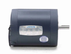 110144.00 Leeson 1/2 Hp 3600 RPM 208-230/460V 56C Frame TENV C-Face (No Base) 3-Phase Motor -Electric Motor Warehouse Store 44 side 74709.1641319105