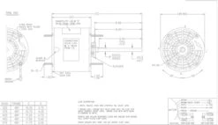 X450 Marathon 1/4 Hp 208-230V 825 RPM TEAO 48Y Frame Condenser Fan Motor -Electric Motor Warehouse Store 450 line 49117.1625842253
