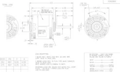 X473 Marathon 1/6 Hp 115V 1075 RPM (1 Speed) OPAO 48Y Frame Blower Motor -Electric Motor Warehouse Store 473 line 85146.1627494859