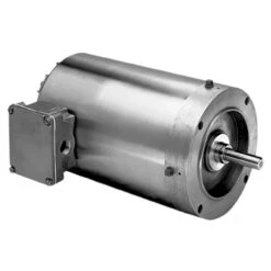 WDP1S3DCR Nidec 1 Hp 1200 RPM 56HC Frame (No Base) 208-230/460V TENV 3-Phase Washdown Motor