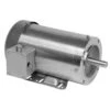 WDS12S2AHC Nidec 1/2 Hp 1800 RPM 56HC All-Stainless (Rigid Base) 208-230/460V TENV 3-Phase Washdown Motor