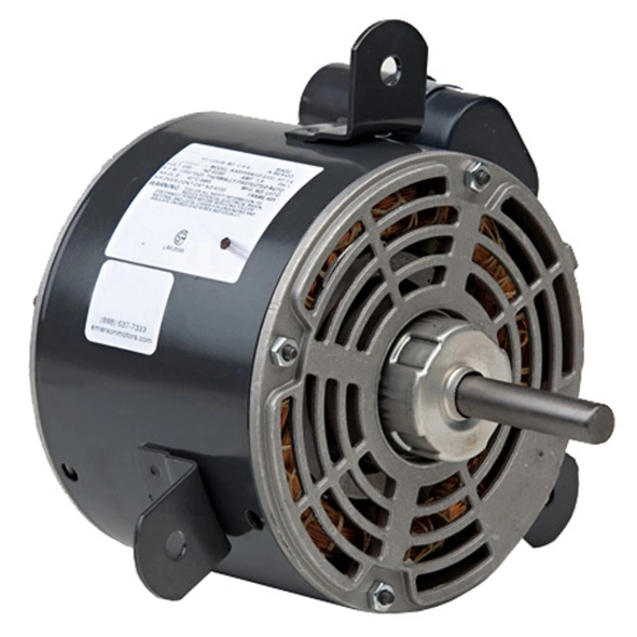 6138 Nidec 1/4 Hp 1625 RPM 460V 5.6" Dia. (No Base) 1-Speed OPAO Condenser Motor 1 6138 Nidec 1/4 Hp 1625 RPM 460V 5.6" Dia. (No Base) 1-Speed OPAO Condenser Motor