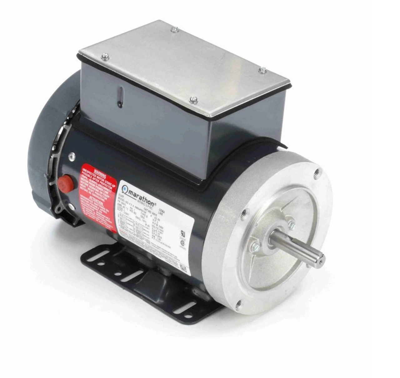 K615 Marathon 2 Hp 115/230V 3600 RPM 56HC Frame TEFC Cap Start/Run Motor 1 K615 Marathon 2 Hp 115/230V 3600 RPM 56HC Frame TEFC Cap Start/Run Motor