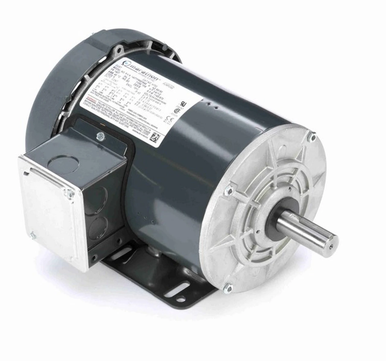 H700 Marathon 3/4 Hp 208-230/460V 1200 RPM 3-Phase 143T Frame TEFC (rigid Base) Motor 1 H700 Marathon 3/4 Hp 208-230/460V 1200 RPM 3-Phase 143T Frame TEFC (rigid Base) Motor