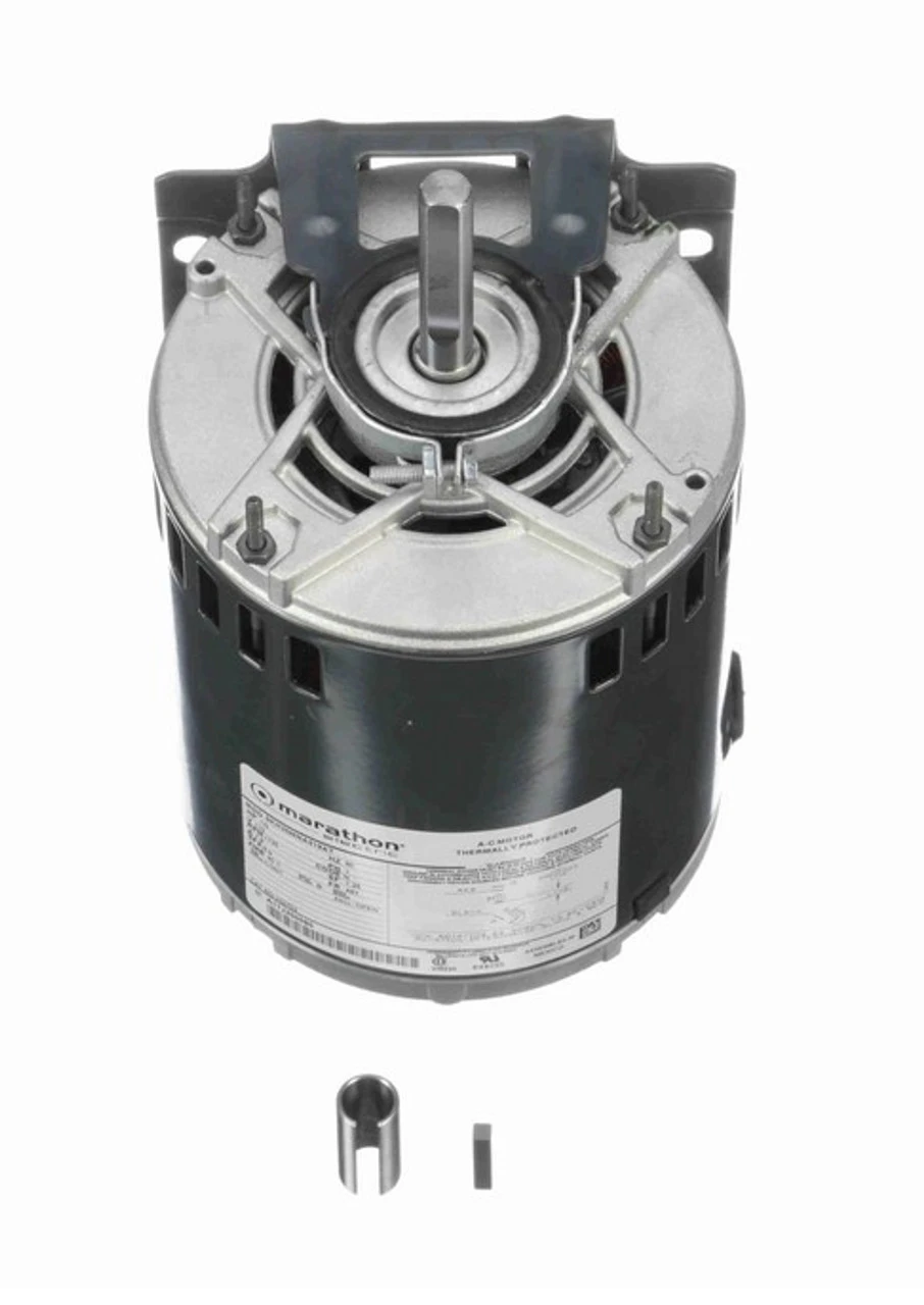 HG703 Marathon 1/2 Hp (1 Speed) 115V 1800 RPM ODP 48Y Frame Resilient Base Blower Motor 2 HG703 Marathon 1/2 Hp (1 Speed) 115V 1800 RPM ODP 48Y Frame Resilient Base Blower Motor - Image 2