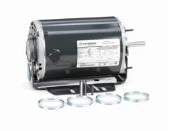 HG715 Marathon 1/2 Hp (2 Speed) 115V 1800/1200 RPM ODP 56Z Frame Resilient Base Blower Motor -Electric Motor Warehouse Store 715 side 57247.1630510668