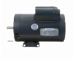 111275.00 Leeson 5 Hp 3600 RPM 230V 56Y Frame (Rigid Base) ODP 1-Phase Compressor Motor -Electric Motor Warehouse Store 75 side 06356.1646754015