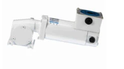 M1125277.00 Leeson 1/4 Hp 62 RPM 90 VDC 32 Frame (Right Angle Rigid Base) TENV Wash-Down Gearmotor -Electric Motor Warehouse Store 76 side 19728.1643915667