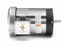 119487.00 Leeson 1 Hp 1800 RPM 208-230/460V 56C Frame (No Base) TEFC 3-Phase Stainless-Steel Wash-Down Motor -Electric Motor Warehouse Store 87 side 15451.1643990301