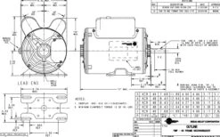 9036 Marathon 3 Hp (1 Speed) 230V 3600 RPM ODP 56 Frame Cap Start/Run Pressure Washer Motor -Electric Motor Warehouse Store 9036 line 86566.1635353399