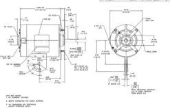 914L Century 1/4 Hp (1 Speed) 115V 1800 RPM ODP 48 Frame PSC Pedistal Fan Motor -Electric Motor Warehouse Store 914 line 31562.1634832921