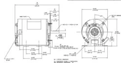 919L Century 1/4 Hp (1 Speed) 115V 1800 RPM ODP 48Z Frame Resilient Base Blower Motor -Electric Motor Warehouse Store 919 line 78547.1631204097