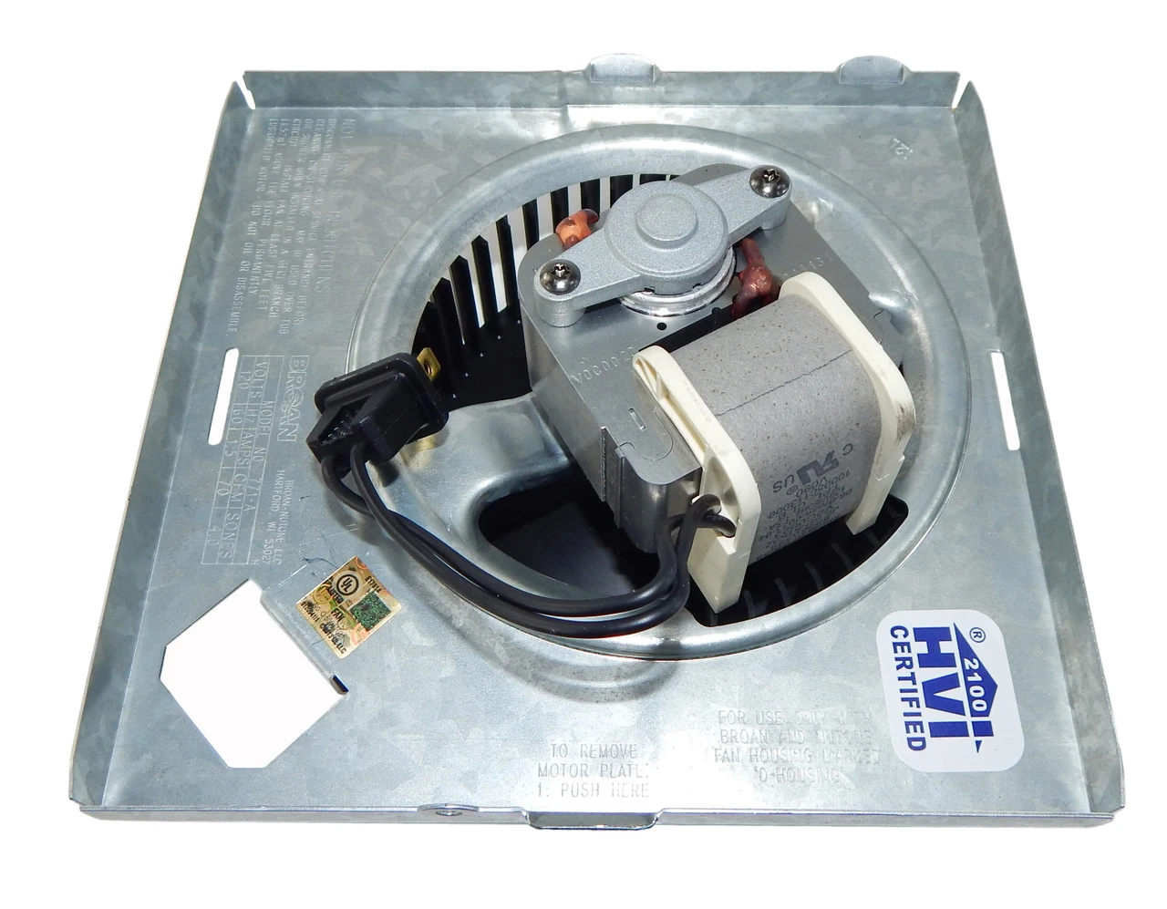 S97017450 | Broan Fan & Motor Assembly 1 S97017450 | Broan Fan & Motor Assembly