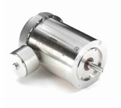 119497.00 Leeson 1 Hp 1800 RPM 208-230/460V 56C Frame (No Base) TEFC 3-Phase Premium-Stainless Wash-Down Motor