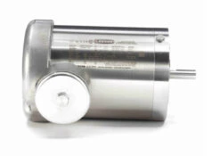 119497.00 Leeson 1 Hp 1800 RPM 208-230/460V 56C Frame (No Base) TEFC 3-Phase Premium-Stainless Wash-Down Motor -Electric Motor Warehouse Store 97 side 00464.1644514301