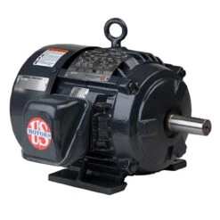 A25P1CS Nidec 25 Hp 3600 RPM 324 US Frame (Rigid Base) 460V TEFC 3-Phase Automotive Duty Motor