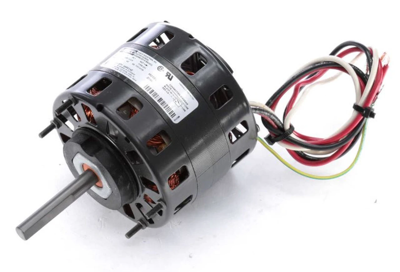 Fasco D166 Motor | 1/6 Hp 1050 RPM 2-Speed CW 5" 115V Direct Drive Furnace Motor 3 Fasco D166 Motor | 1/6 Hp 1050 RPM 2-Speed CW 5" 115V Direct Drive Furnace Motor - Image 3