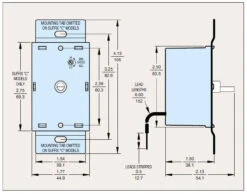 KBWC-25 | KB Electronics Solid State Variable Speed AC Electric Motor Control 5.0 Max Amps 230V -Electric Motor Warehouse Store K177 2005 DIMS 37864.1683565806